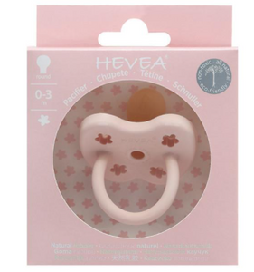 Hevea Pacifier Round 0-3 months - Powder Pink
