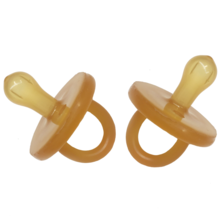 Natural Rubber Soother 2-pack Dummy in eco-packaging